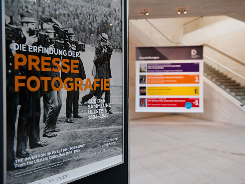 Ausstellung Erfindung der Pressefotografie