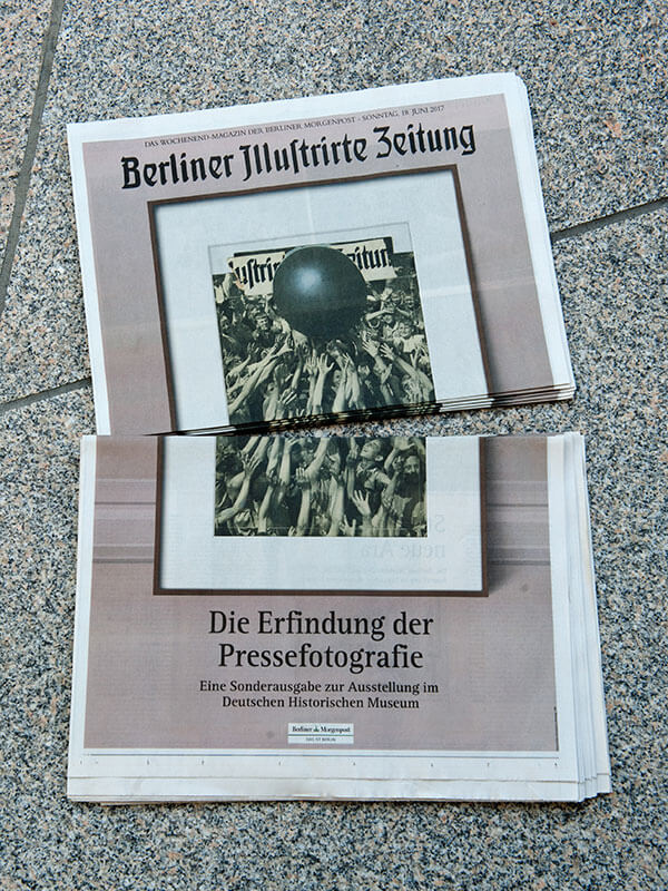 Ausstellung Erfindung der Pressefotografie