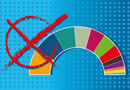 Symbolic photo for Infographics: pie chart